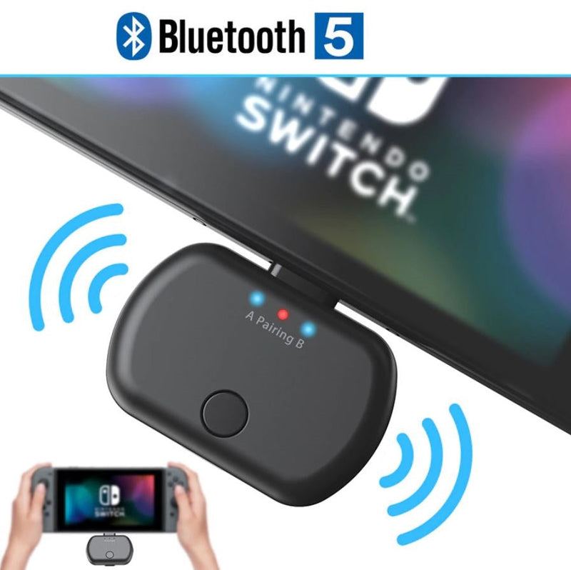 Adaptador De Audio Bluetooth Transmisor Para Televisor y Nintendo Switch
