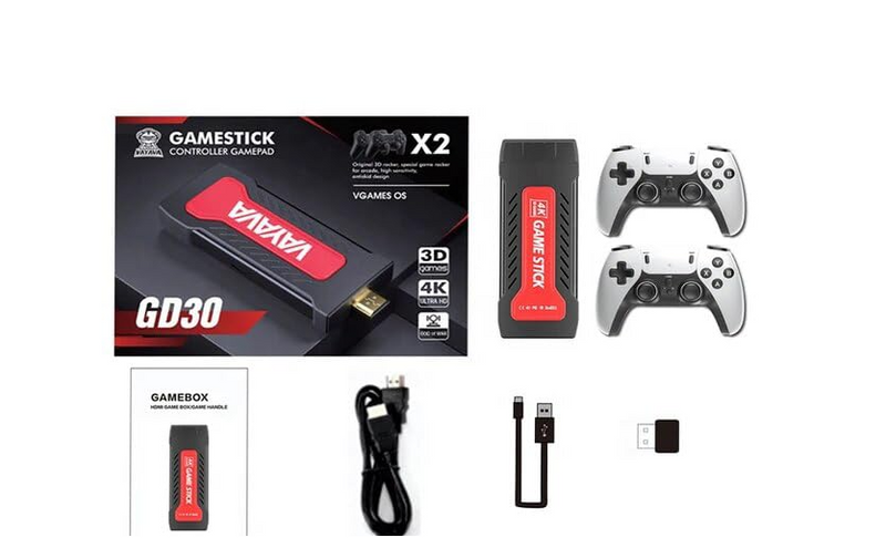 Game Stick GD30 Full HD consola Retro Clásico de Videojuegos VAYAVA Reproductor de Juegos