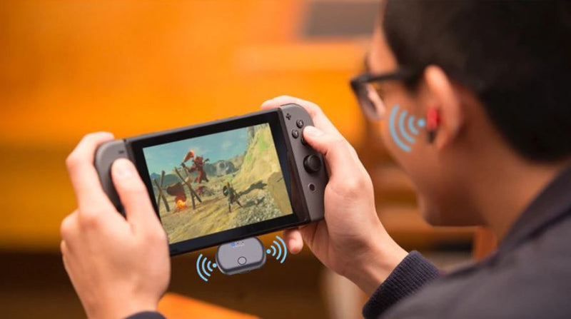 Adaptador De Audio Bluetooth Transmisor Para Televisor y Nintendo Switch