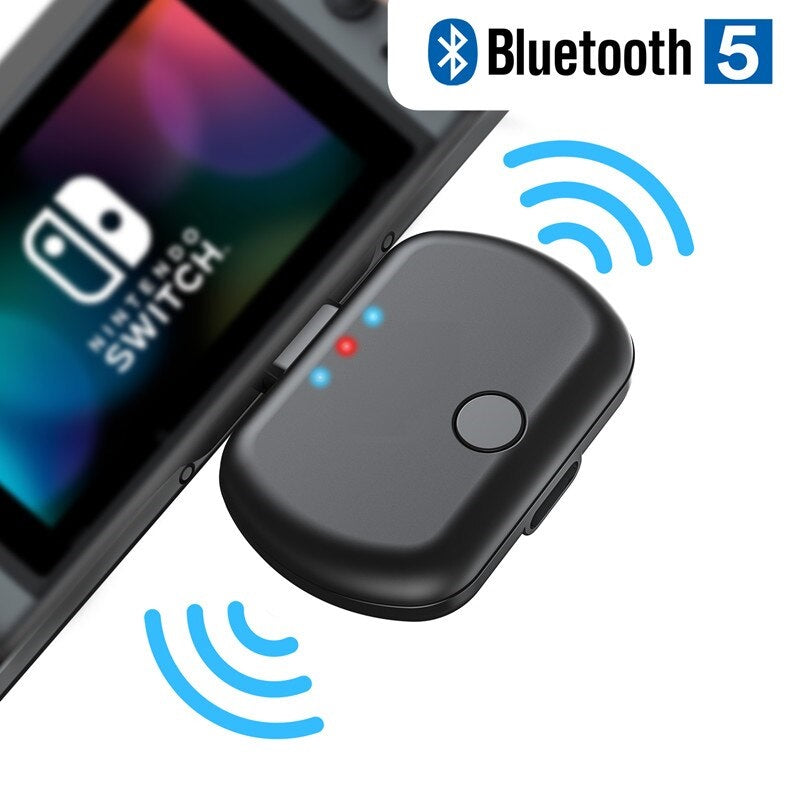 Adaptador De Audio Bluetooth Transmisor Para Televisor y Nintendo Switch