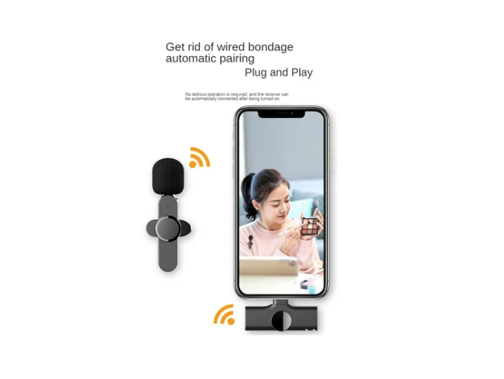 Micrófono Inalámbrico Para Android Tipo C K9