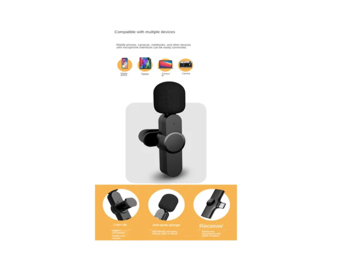 Micrófono Inalámbrico Para Android Tipo C K9